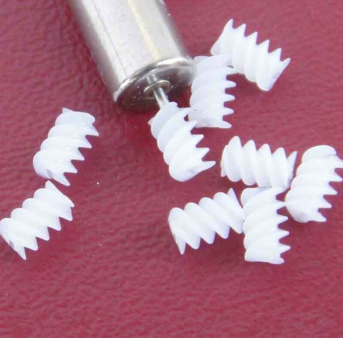 Plastic Worm Gear M: 0.3 / 0.4