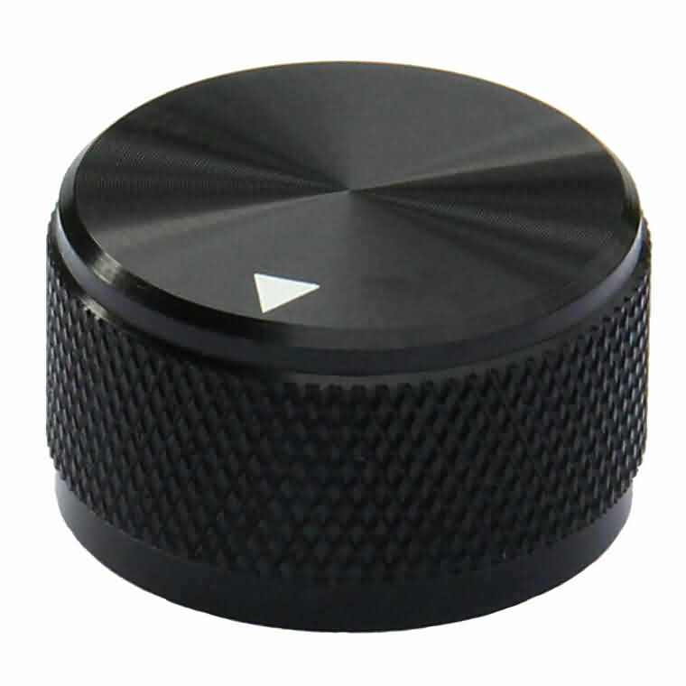 Knurled Aluminum Rotary Control Knob - OD: 30mm / H: 17mm