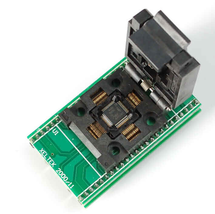 SMT Test Socket - TQFP-48 Breakout