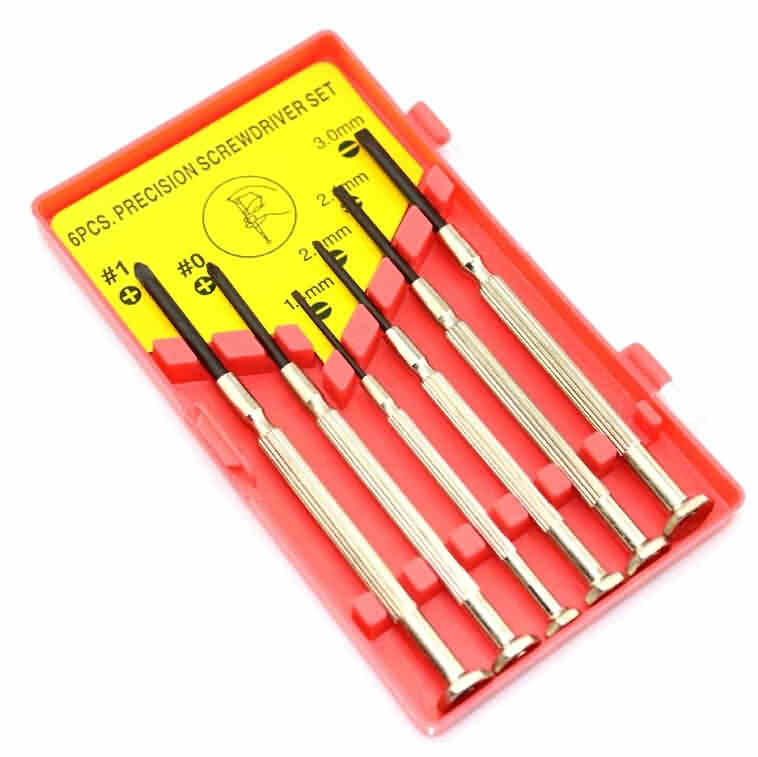 Metric 6-in-1 Micro Screw Driver Set