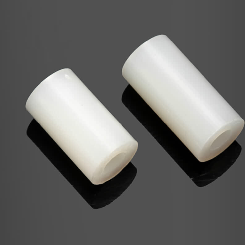 Cylindrical Nylon Spacer Standoff: M4 X 7 X 8~15mm