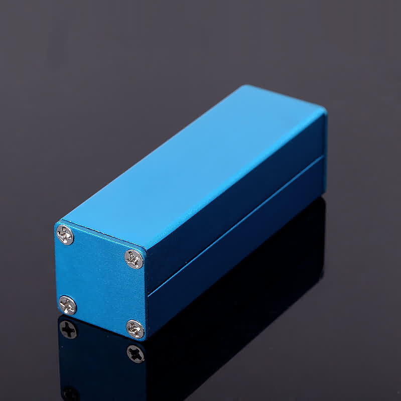 Extruded Aluminum Enclosure-W*H*L: 25*25*80mm