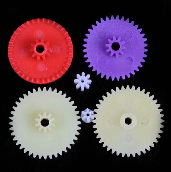 Plastic Gear Kit M: 0.4 Teeth: 6 / 8 / 36 / 40