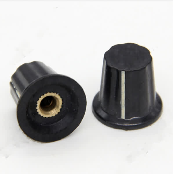 Plastic Knob - Fitting Shaft Dia.: 4 / 6mm