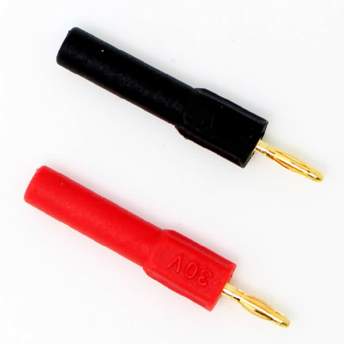 Individual Banana Plug-adaptable / Adaptable - OD: 2mm EXT 4mm