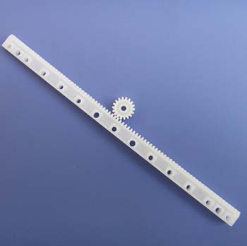 Plastic Gear Track M: 0.5 L: 125mm