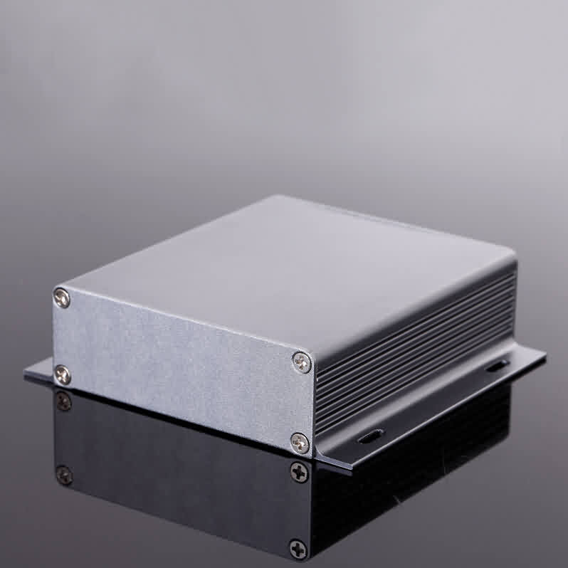 Extruded Aluminum Enclosure-W*H*L: 104 * 28 * 95/120mm