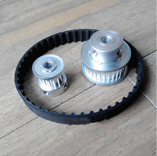 HTD 3M Aluminum Synchronous Pulley Set / Ratio- 1:2 / Teeth: 15-30