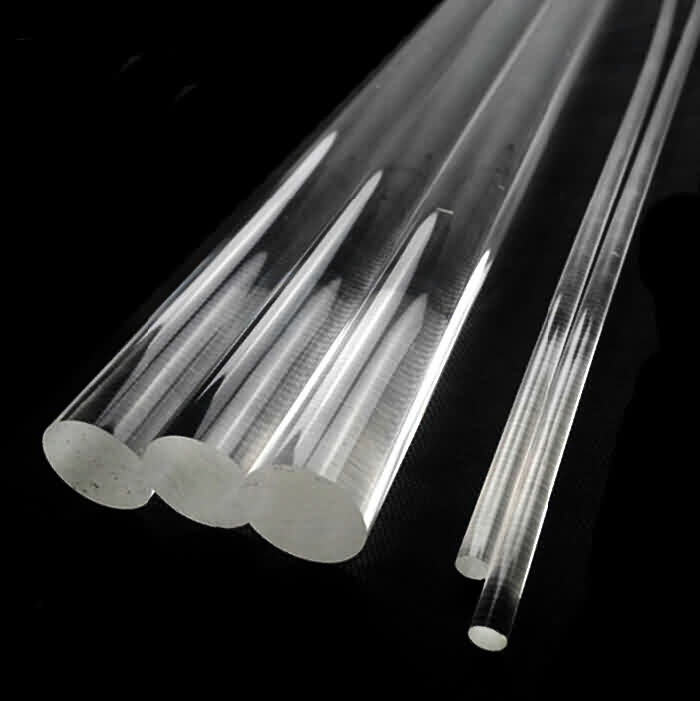 Acrylic Crystal Clear Rod Dia.: 3~14mm